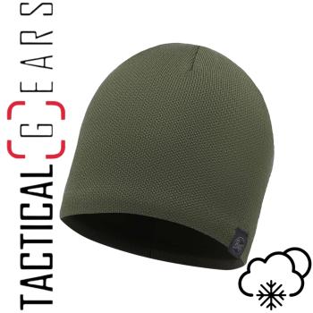 BUFF KNITTED & POLAR HAT SOLID MILITARY